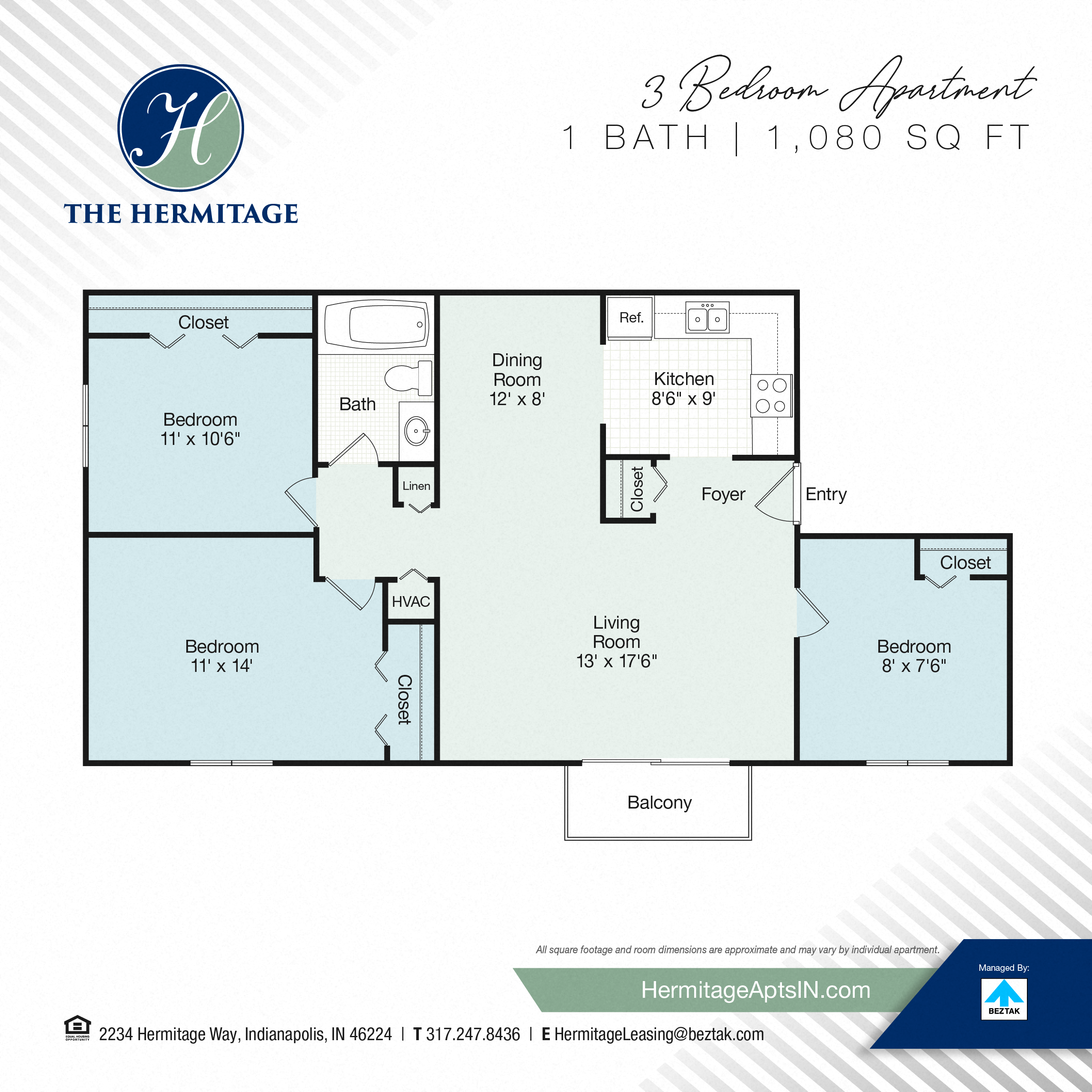 The Sanctuary floor plan